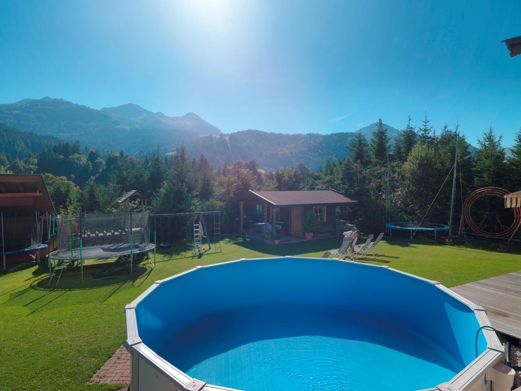 Ferienwohnung Saalbach ฟีบาบรุนน์ ภายนอก รูปภาพ